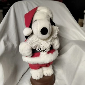 Vintage Santa's Best Holiday Animation Peanuts Snoopy Flying Ace Motionette - Picture 1 of 6