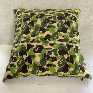 BAPE Vintage Multi camo pillow cushion A BATHING APE MEISTER Collaboration USED - Picture 1 of 7