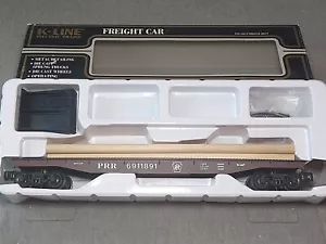 K-Line O/O27 6911891 PRR Flatcar con registri K691-1891 in scatola ~ TS - Foto 1 di 12