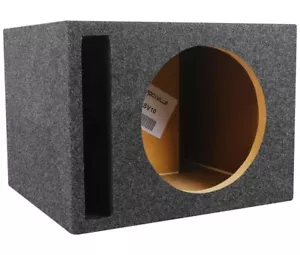 Rockville RSV10 Singolo 10"" 1,0 piedi cubi Scatola contenitore subwoofer ventilato 3/4" MDF - Foto 1 di 6