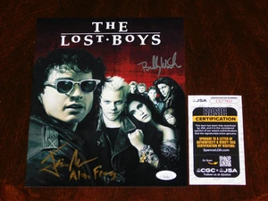 BILLY WIRTH & JAMISON NEWLANDER SIGNED THE LOST BOYS 8X10 PHOTO JSA COA!!! - Picture 1 of 1