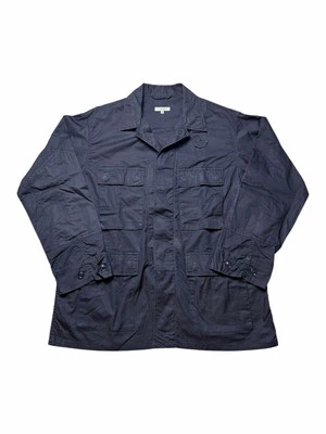 Engineered Garments BDU Jacket Navy Blue Parka Jackets Cotton Poplin . - Image 1 of 4