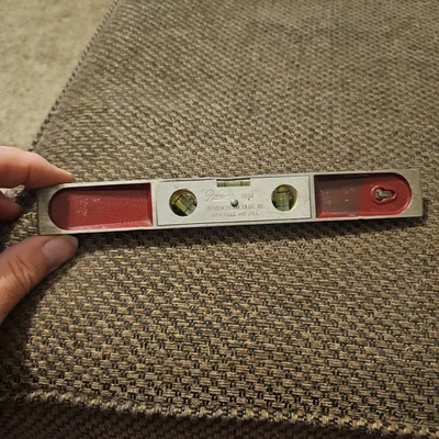 Antique Vintage 9" level Johnson Products #4500 - Image 1 of 4