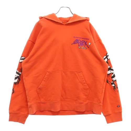 CHROME HEARTS SWTHRT PPO U HD PLVR ROSSO OPACO RAGAZZO CHOMPER FINCE PULLOVER