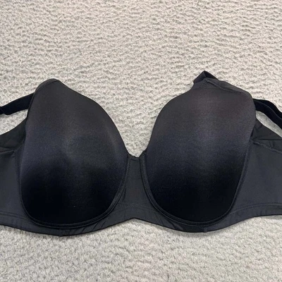 Vanity Fair Bra 40C Wireless 71267 Full Figure Wireless Extended Side and Back S - Image 1 of 4