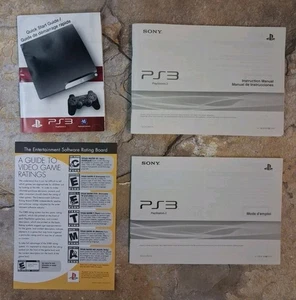Manuales PlayStation 3 Slim **VER DESCRIPCIÓN* - Imagen 1 de 9