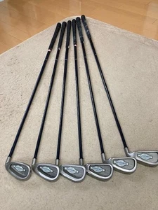 Callaway Big Bertha X-12 Iron Set 6pcs 5-PW Carbon Flex R - Picture 1 of 9