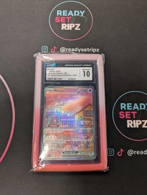 Mew ex 053 Sv: Scarlet & Violet Promo Cards Holo PSA 10 - Image 1 of 2