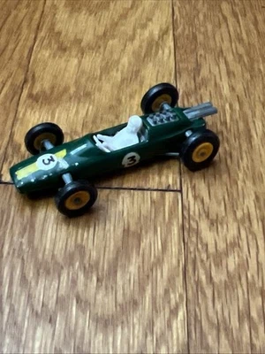 Vintage Matchbox No. 19 Lotus Lesney England Green Race Car  - Image 1 of 4