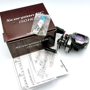 "Near Mint" Shimano 21 Scorpion DC 150HG Right Gear Ratio 7.4 in stock - Picture 1 of 12