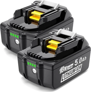 2 pezzi batterie per makita 18v agli ioni di litio compatibile - Foto 1 di 9