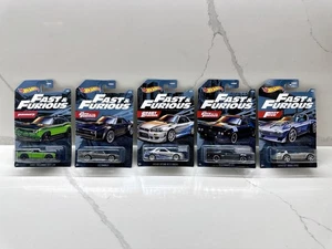 HOT WHEELS 2020 FAST & FURIOUS WALMART EXCLUSIVE SET OF 5 - R34 SEALED HTF 🔥 - Picture 1 of 7
