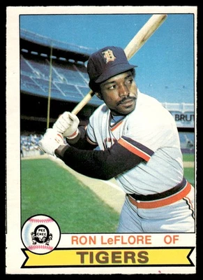 1979 O-Pee-Chee Ron LeFlore Detroit Tigers #348 - Image 1 of 2