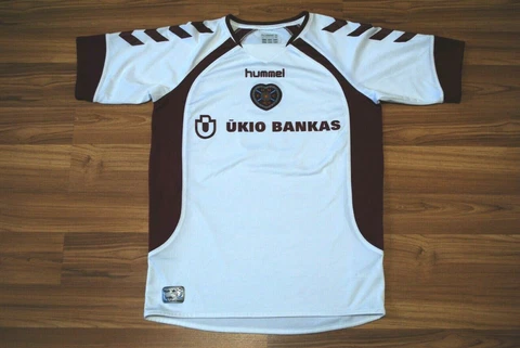 HEART OF MIDLOTHIAN 2006-2007 AWAY FOOTBALL HUMMEL SHIRT JERSEY SIZE MENS SMALL Cover