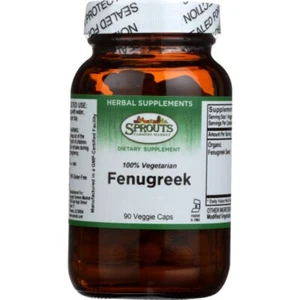 Fenugreek 100% Vegetarian 90 capsules Exp: 01/28 - Picture 1 of 1