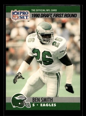 1990 Pro Set #690 Ben Smith RC (EX)(FTB) - Image 1 of 2