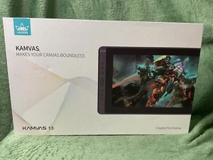 Stylo de dessin graphique Huion KAMVAS 13 support d'inclinaison tablette stylo sans batterie 8 touches - Photo 1/7