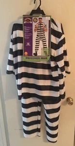 GEFANGENER MANN HERREN HALLOWEEN KOSTÜM M passt bis 44 Jackengröße - Bild 1 von 4