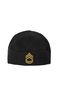 Sergeant First Class E-7 Army Fleece Watch Cap Beanie - Picture 1 of 8