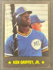 1989 PACIFIC CARDS BASEBALL CARD KEN GRIFFEY JR ROOKIE RC #6 MINT COND (AM) 9821