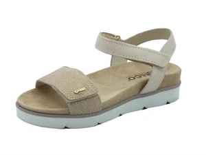 Igi&Co 5671122 Nabuk Taupe Sandali per Donna in pelle liscia a squamata con zepp - Imagen 1 de 3