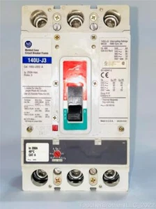 Allen Bradley 140U-J3 Molded Case Circuit Breaker Frame - Picture 1 of 9