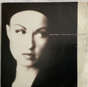 Cyndi Lauper - The World Is Stone - 7” Vinyl Single - Picture 1 of 4