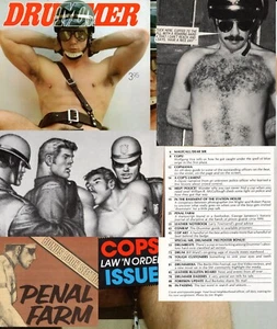 DRUMMER 59 DADDIES MR LEATHER SAN DIEGO HELLFIRE 82 KICKBOXER NUDES HONCHO PLAYG - Picture 1 of 1