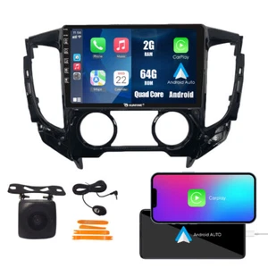 For Mitsubishi Triton 15-19 Carplay Android Car Stereo Radio GPS Navi 2+64G WiFi - Picture 1 of 14