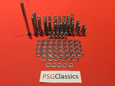 Parafusos para tampas de motor de aço inoxidável Kawasaki Vulcan S 650 15-23 - Imagem 1 de 4