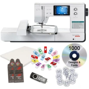 Bernette b79 Computerized Embroidery and Sewing Combo Machine with Bonus Bundle - Picture 1 of 8