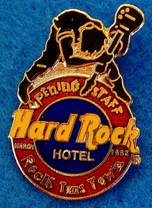 LAS VEGAS HOTEL PERSONAL ERÖFFNUNG *THE WHO* BERÜHMTER GITARREN-SMASH Hard Rock Cafe PIN - Bild 1 von 1