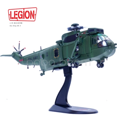 For 1:72 Scale Legion 14008LJ Sea King Helicopter HC.4 -Royal Navy ZA296 Diecast - Image 1 of 4