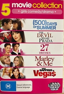 5 MOVIE COLLECTION: Girls Comedy / Drama 5 x DVD AS NEW! - Picture 1 of 2