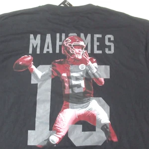 NWT Patrick Mahomes T-Shirt Majestic Kansas City Chiefs NFL Football Mens 2XL - Picture 1 of 6