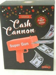 Cash Cannon Money Gun Launcher w/100pcs Fake $100 Bills Party Game Toys