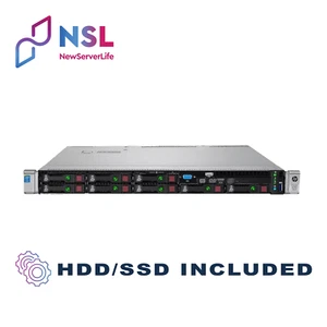 HP ProLiant DL360 Gen9 2x E5-2650v4 2,2GHz =24C 128GB P440AR 2x 1,2TB SAS 4xRJ45 - Bild 1 von 3