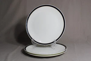 3 MIKASA Bone China 10 3/4" Dinner Plates In The Solitude Pattern, Japan - Picture 1 of 2