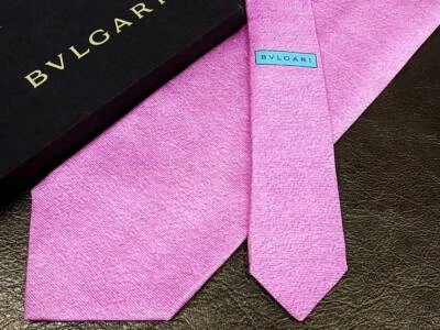 BVLGARI Italy Authentic Luxury Tie Ties ALL SILK Multicolor Unisex Gorgeous V222 - Изображение 1 из 3