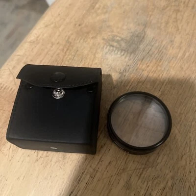 Quantaray 52mm +1 +2 And +4 Lens Filters Made in Japan With Case - Image 1 of 3