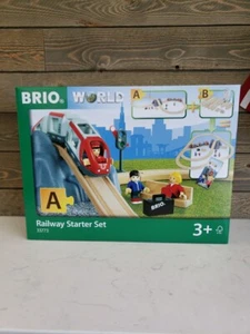[NEW] Brio World Wooden Railway Starter Set #33773 - Picture 1 of 2