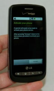 LG Vortex VS660 Verizon BLACK Android Smartphone 3.2MP WiFi 3G Grade B - Picture 1 of 3