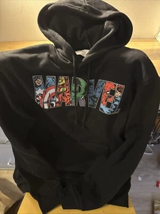 NEW Marvel Avengers Hoodie Sweatshirt - Old Navy - Men’s Size Medium - Picture 1 of 7