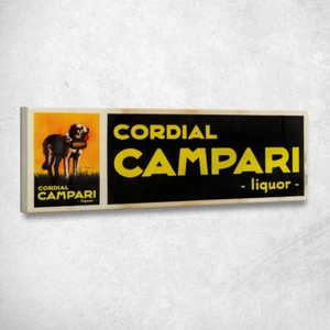 Cordiale Campari Leonetto Cappiello, LCP39 Gemälde auf Leinwand gedruckt - Bild 1 von 4