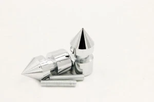 Carrete cromado basculante de 8 mm hilo para Ducati 999 R S 05-06 / Honda CBR1000RR 04-1 - Imagen 1 de 4