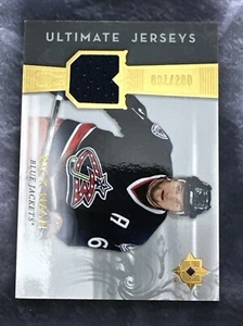 2006-07 Ultimate Collection Ultimate Jersey UJ-RN Rick Nash Columbus Blue Jacket - Picture 1 of 3