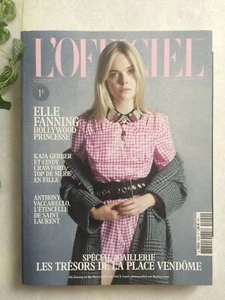 L'Officiel mode 1020 décembre 2017 janvier 2018 magazine Elle Fanning presse - Picture 1 of 5