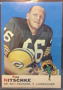 Ray Nitschke EX 1969 Topps Set Break # 55 - Imagen 1 de 2