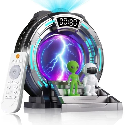 Lámpara Bluetooth Portal Futurista Luz Nocturna Extraterrestre Astronauta Regalo para Ventilador de Ciencia Ficción Foto 1 de 4