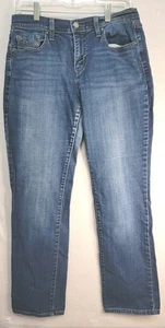 Levi's 505 Red Tab gerades Bein Jeans Damen Herren 29 x 32 Medium Wash weich - Bild 1 von 7